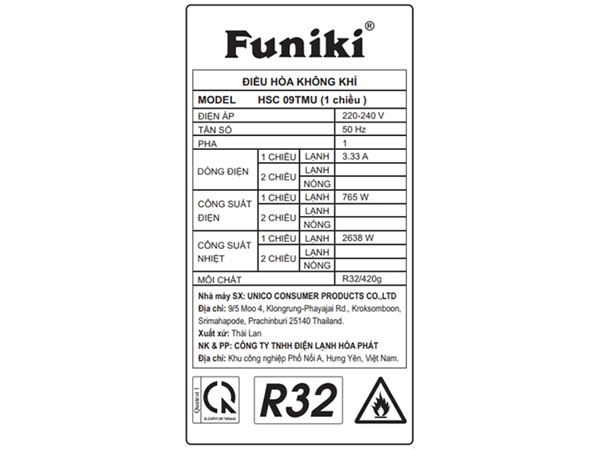 Điều Hòa Funiki 18000Btu 2 Chiều Inverter HIH18TMU - Ảnh 6