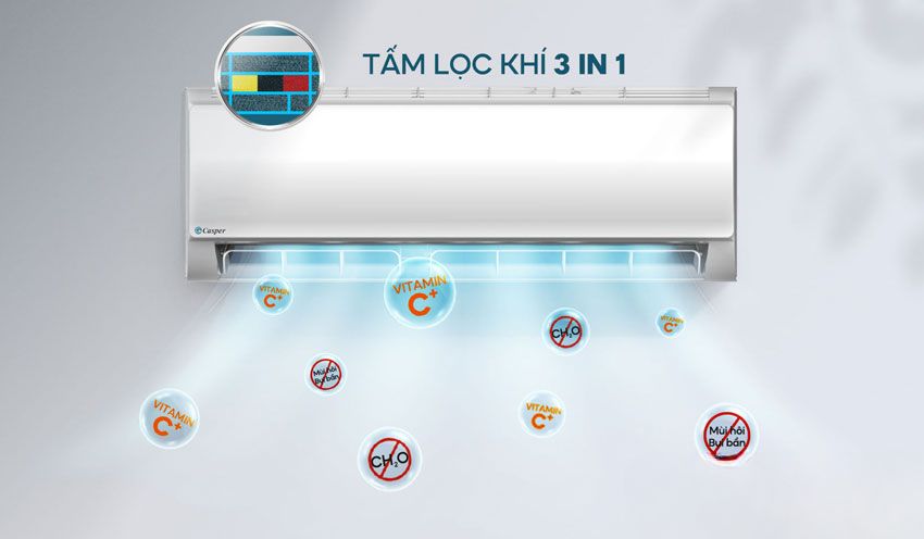 Điều Hòa Casper 18000Btu 2 Chiều Inverter GH-18IS35