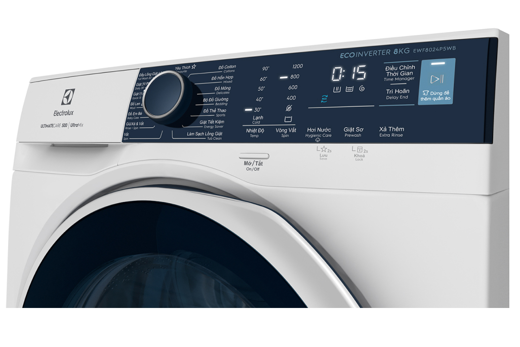 Máy Giặt Electrolux Inverter 8Kg EWF8024P5WB - Ảnh 2