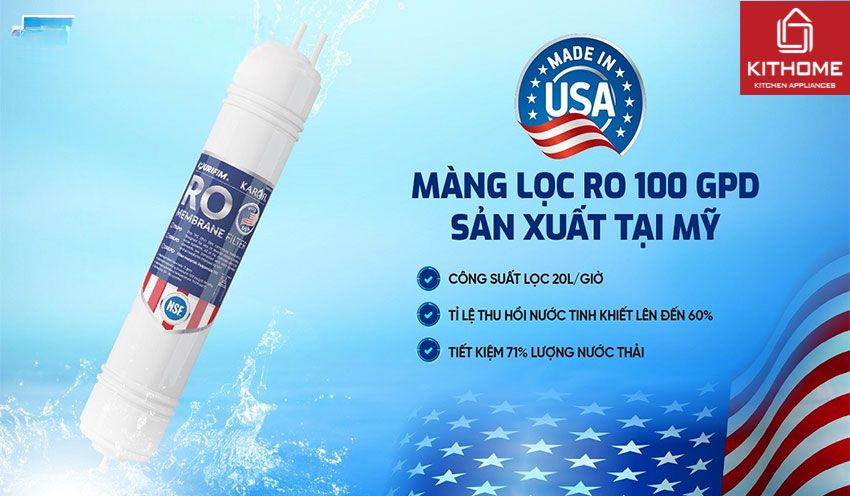 Máy Lọc nước Karofi KAQ-U05 Pro 10 Lõi