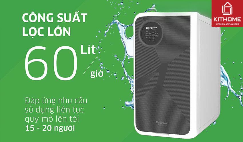 Máy Lọc Nước Kangaroo Hydrogen KG400US 5 Lõi