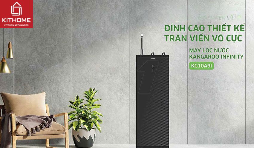 Máy Lọc Nước Kangaroo Nóng Lạnh KG10A9I 8 lõi