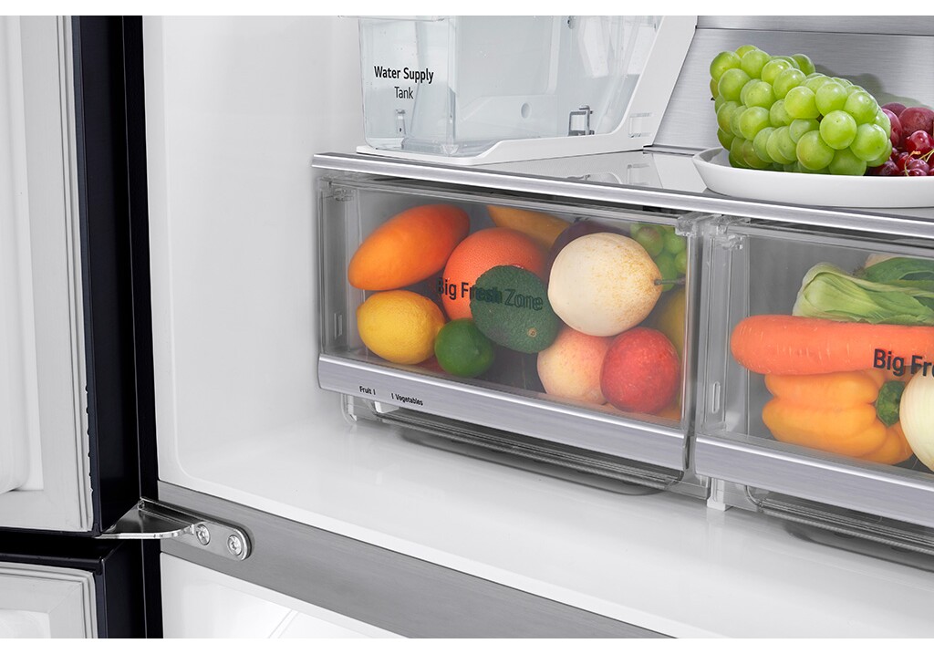 Tủ Lạnh LG Inverter 4 Cánh Instaview 496 Lít GR-X22MBI - Ảnh 5