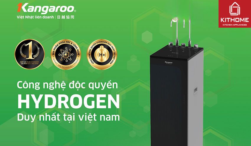 Máy Lọc Nước Kangaroo Nóng Lạnh KG10A15 10 Lõi