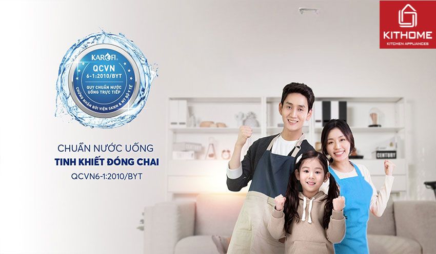 Máy Lọc nước Karofi KAQ-U05 Pro 10 Lõi