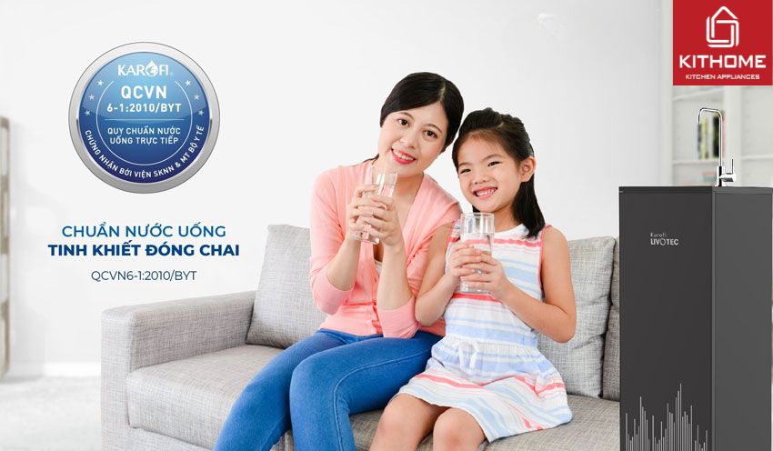 Máy Lọc Nước Karofi Livotec 600 Lạnh Nguội 8 Lõi