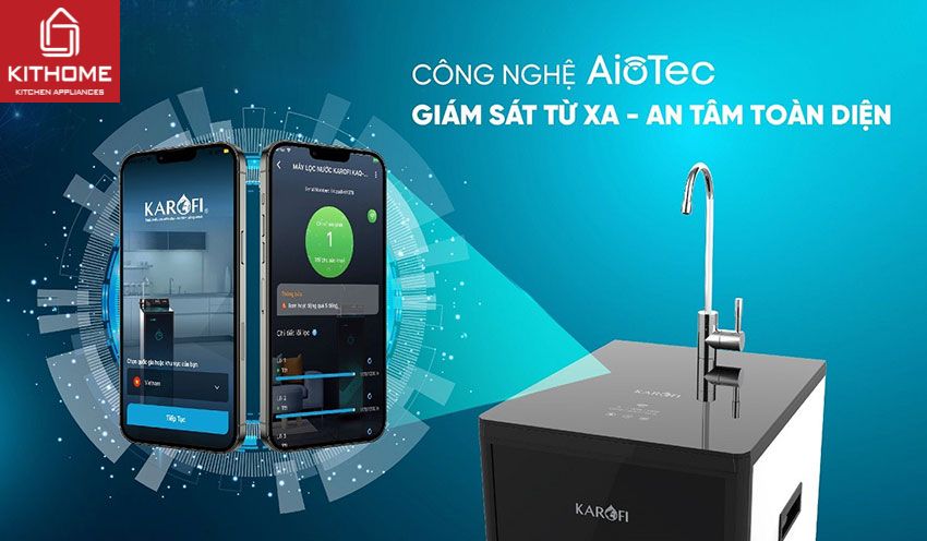 Máy Lọc Nước Karofi KAQ-D58 10 Lõi