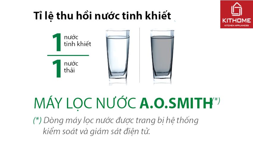 Máy Lọc Nước AO Smith AR75-A-S-H1 3 Lõi