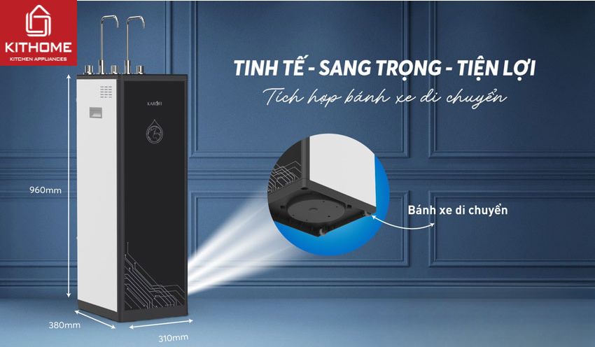 Máy Lọc Nước Nóng Lạnh Karofi KAD-R38 10 Lõi