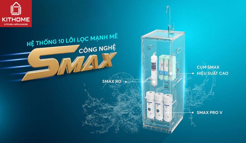 Máy Lọc Nước Karofi KAQ-D58 10 Lõi