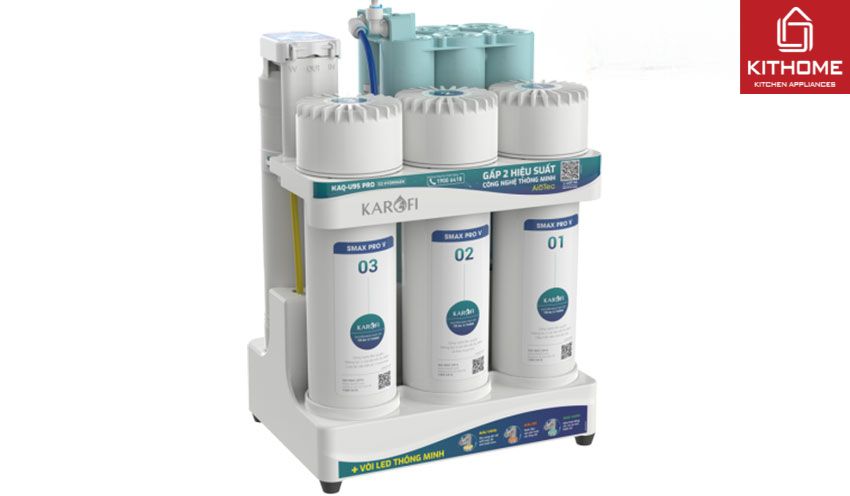 Máy Lọc Nước Karofi KAQ-U95 Pro 10 Lõi