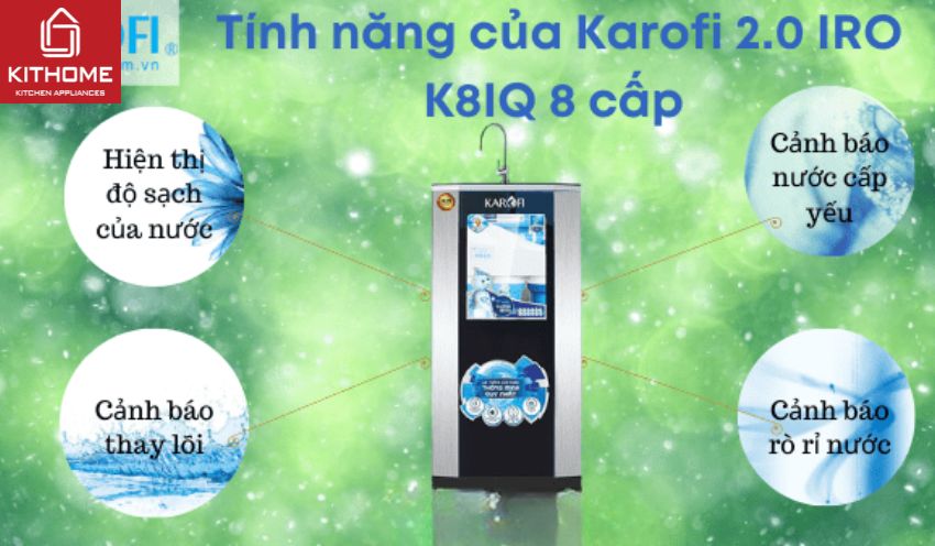 Máy Lọc Nước Thông Minh 2.0 K8IQ-2