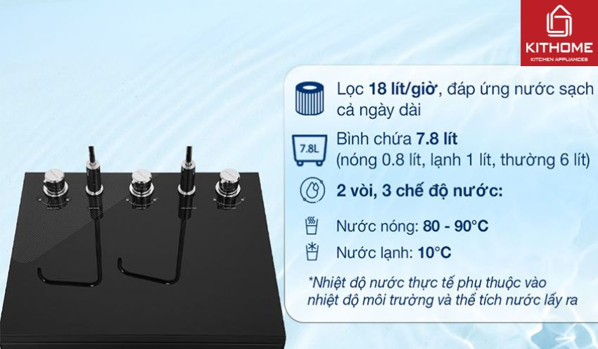 Máy Lọc Nước Kangaroo Nóng Lạnh KG10A17-10 Lõi