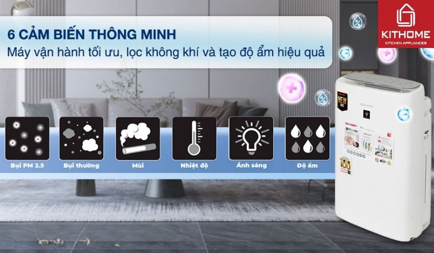 Máy Lọc Không Khí Sharp KI-N50V-W