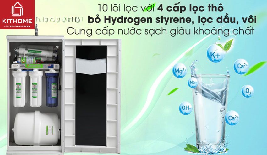 Máy Lọc Nước Kangaroo Hydrogen KG10G5VTU 10 Lõi