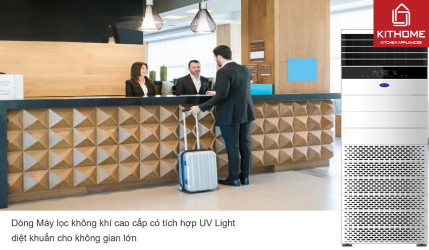 Máy Lọc Không Khí Công Nghiệp Carrier AP410UVLC