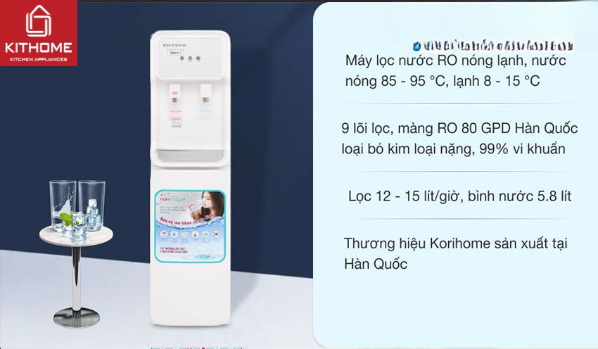 Máy Lọc Nước Korihome WPK-915 9 Lõi