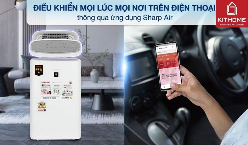 Máy Lọc Không Khí Sharp KI-N50V-W