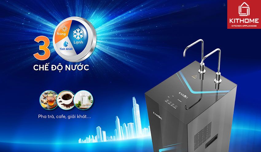 Máy Lọc Nước Nóng Lạnh Karofi KAD-N69 10 Lõi