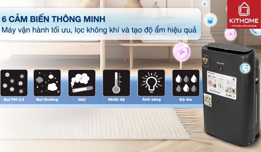 Máy Lọc Không Khí Sharp KI-N40V-W/H