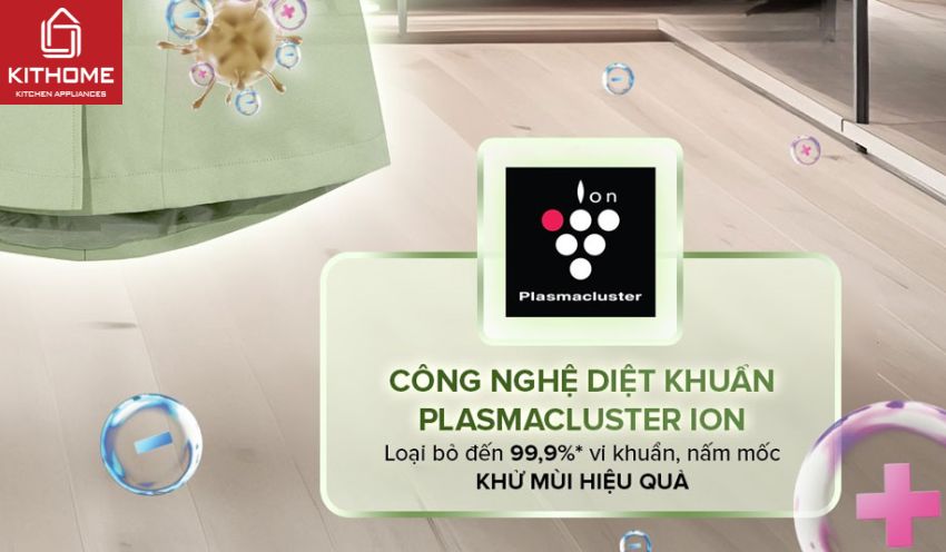 Máy Lọc Không Khí Hút Ẩm Sharp DW-J20FV-W