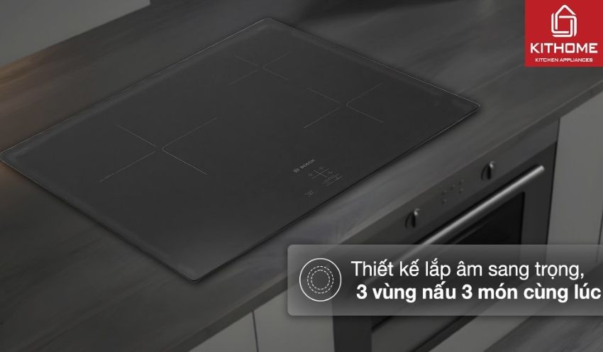 Bếp Từ Bosch PUC61KAA5E 3 Vùng Nấu Series 2