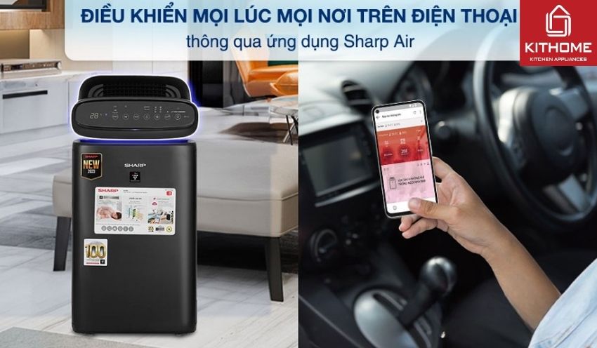 Máy Lọc Không Khí Sharp KI-N40V-W/H