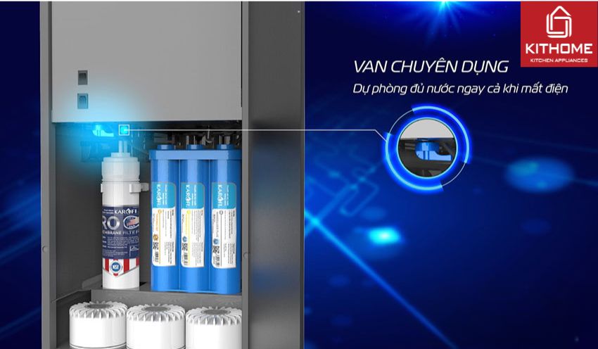 Máy Lọc Nước Nóng Lạnh Karofi KAD-N69 10 Lõi