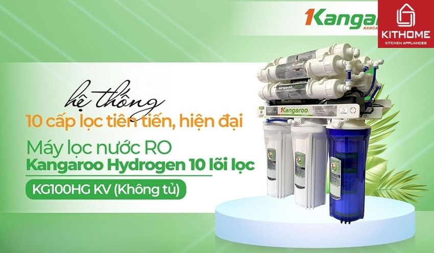 Máy Lọc Nước Kangaroo Hydrogen KG100HG 10 Lõi