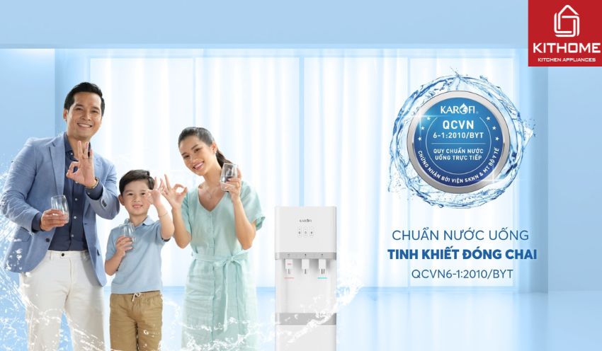 Máy Lọc Nước Nóng Lạnh Karofi HCV208RO