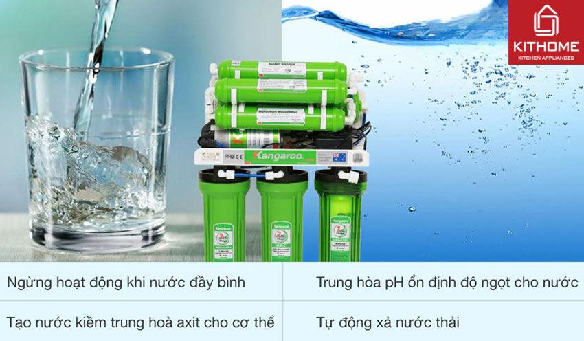Máy Lọc Nước Kangaroo KG110A 9 Lõi