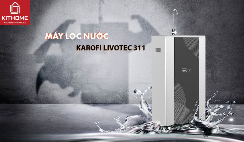 Máy Lọc Nước Karofi Livotec 311 8 Lõi
