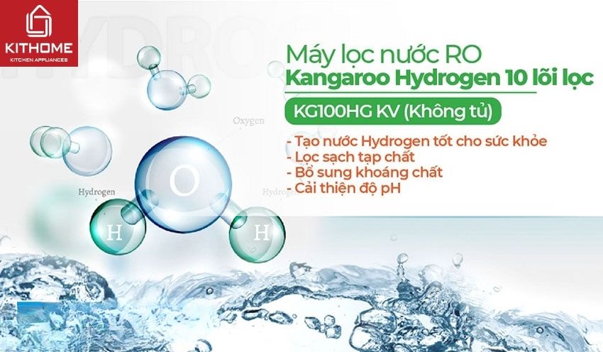 Máy Lọc Nước Kangaroo Hydrogen KG100HG 10 Lõi