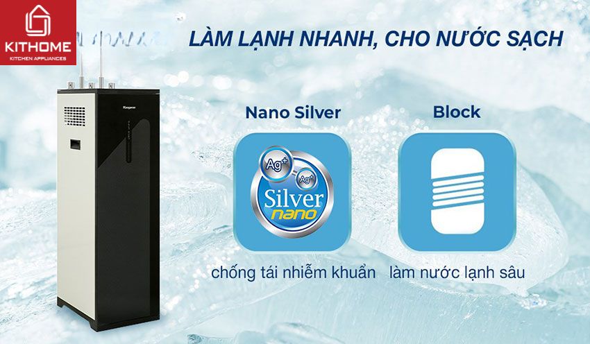 Máy Lọc Nước Kangaroo Nóng Lạnh KG10A18 10 Lõi