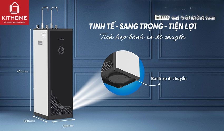 Máy Lọc Nước Nóng Lạnh Karofi KAD-D66S 11 Lõi