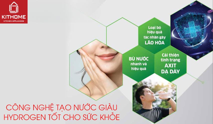 Máy Lọc Nước Kangaroo Nóng Lạnh KG10A7S 7 Lõi
