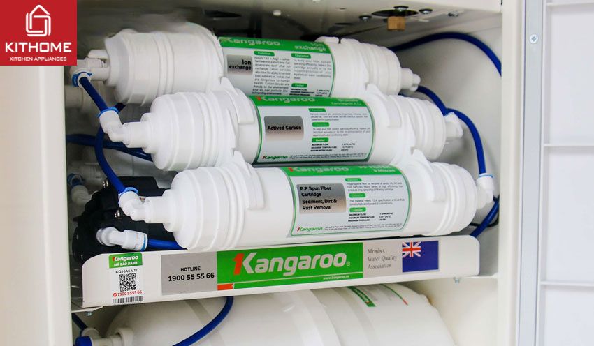 Máy Lọc Nước Nóng Lạnh Kangaroo KG10A5VTU 10 Lõi