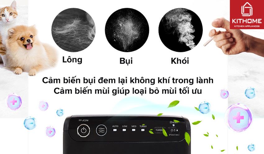 Máy Lọc Không Khí Sharp FP-JC2M-B