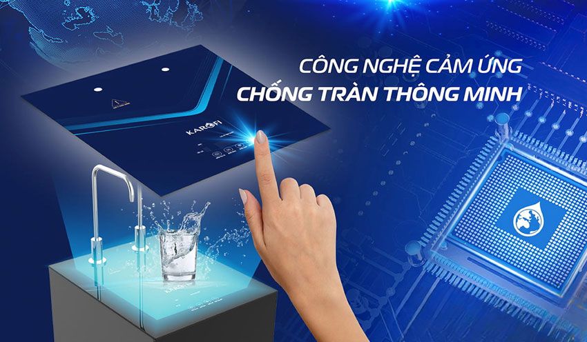 Máy Lọc Nước Nóng Lạnh Karofi KAD-N69 10 Lõi