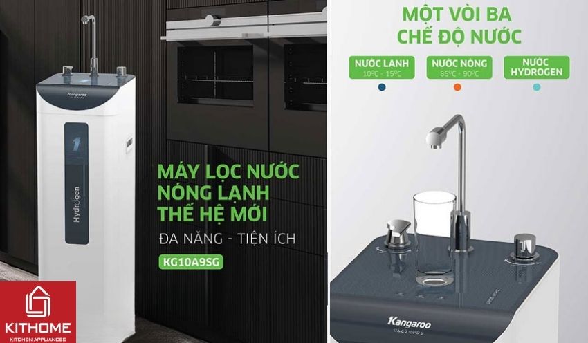 Máy Lọc Nước Kangaroo Hydrogen Nóng Lạnh KG10A9SG