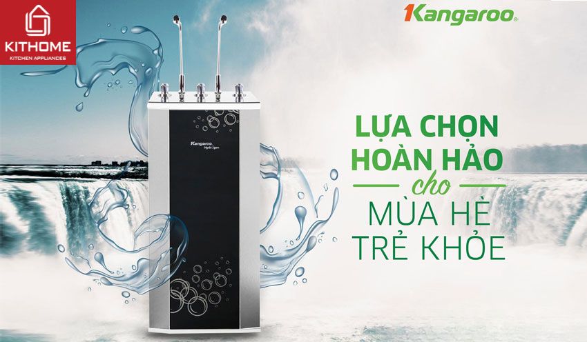 Máy Lọc Nước Nóng Lạnh Kangaroo KG100HKVTU 10 Lõi