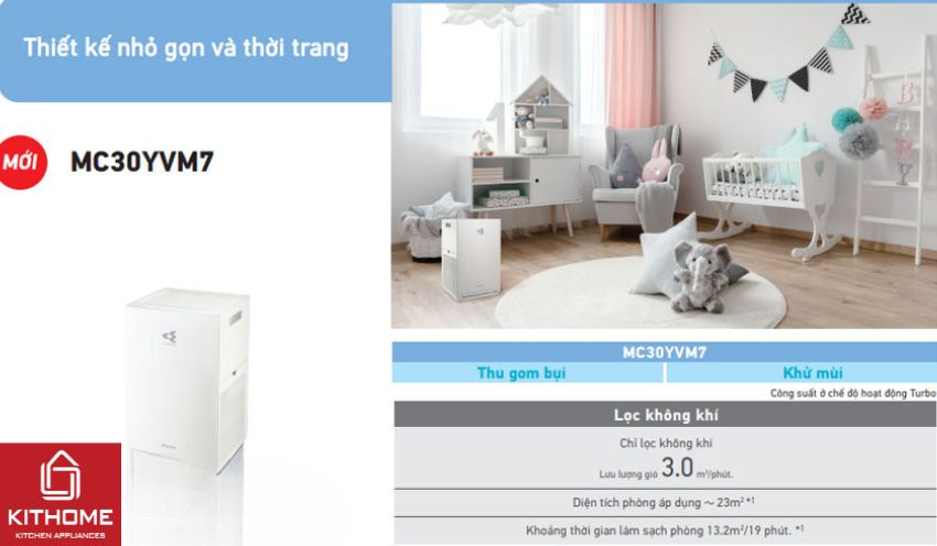 Máy Lọc Không Khí Daikin MC30YVM7
