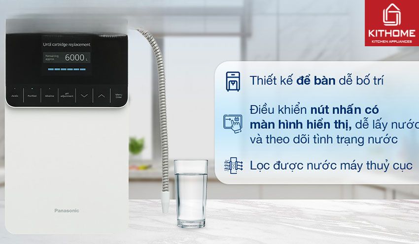 Máy Lọc Nước Panasonic Ion Kiềm TK-AS700