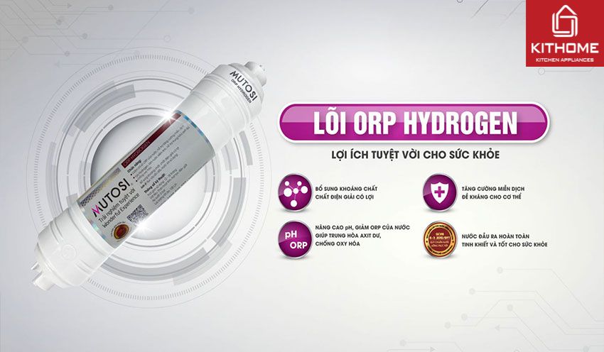 Máy Lọc Nước Mutosi Nóng Lạnh 9 Lõi MP-692HC-BK