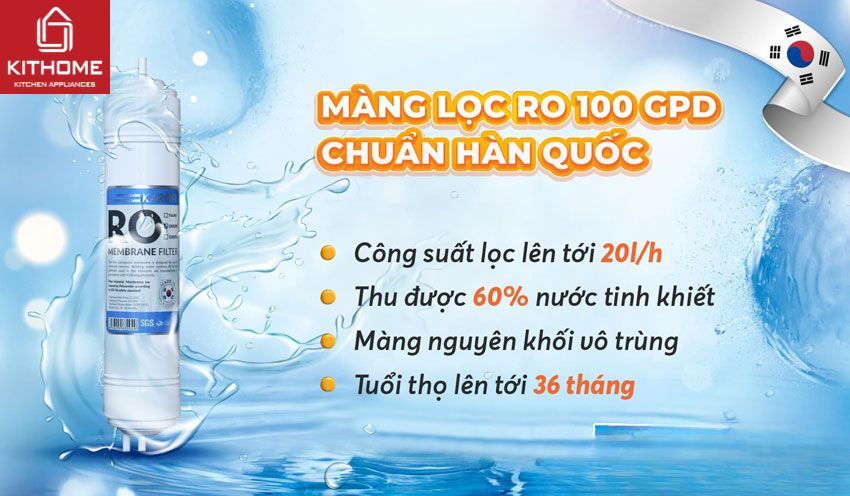 Máy Lọc Nước Karofi KT-ERO80 8 Lõi