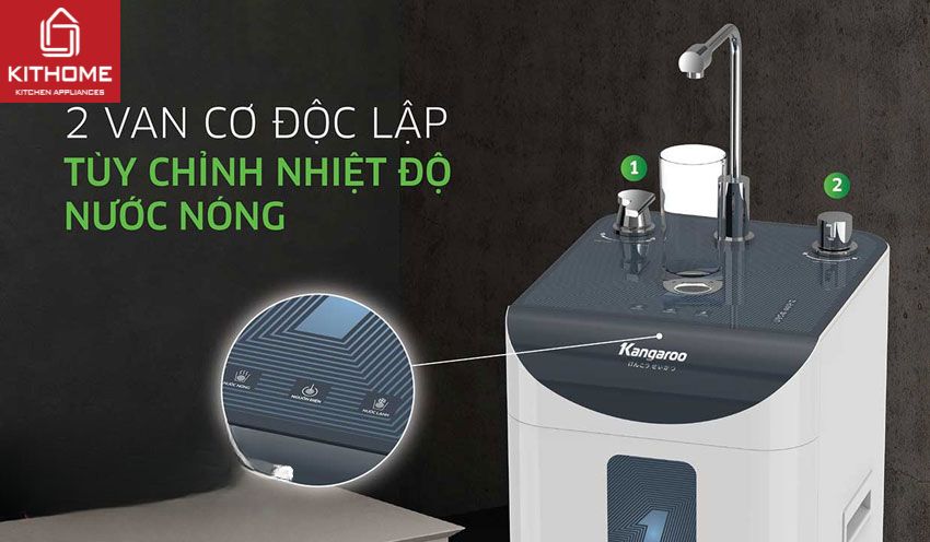 Máy Lọc Nước Nóng Lạnh Kangaroo KG10A9S 7 Lõi