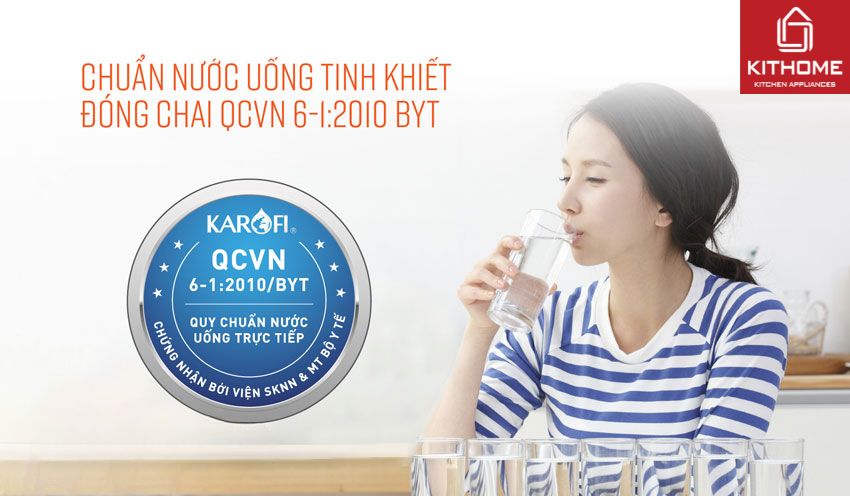 Máy Lọc Nước Karofi KT-ERO80 8 Lõi