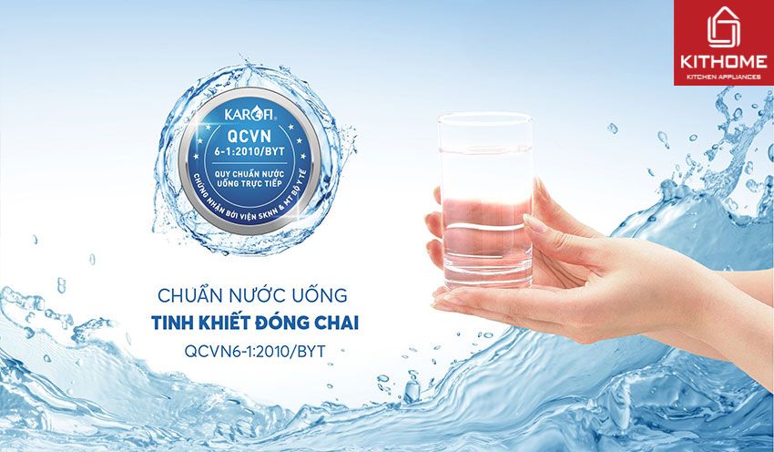 Máy Lọc Nước Nóng Lạnh Karofi KAD-D66S 11 Lõi