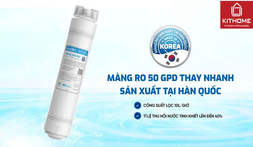 Máy Lọc Nước Karofi KAQ-U50K 10 Lõi