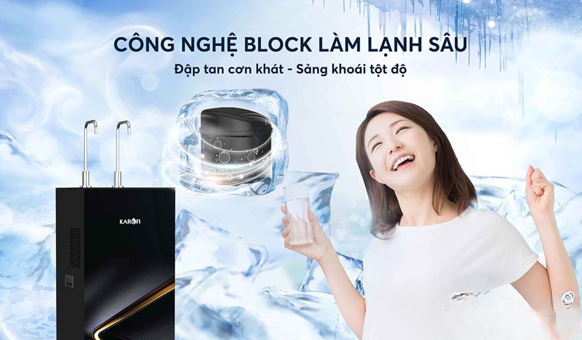 Máy Lọc Nước Nóng Lạnh Karofi KAD-N89 10 Lõi